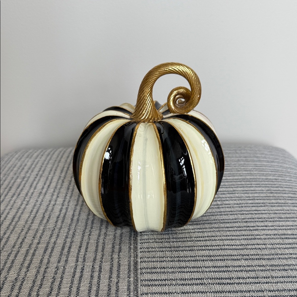 MacKenzie-Childs Small Elegant Pumpkin-New